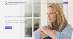 Desktop Screenshot of lightoflifefoundation.org