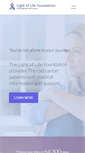 Mobile Screenshot of lightoflifefoundation.org
